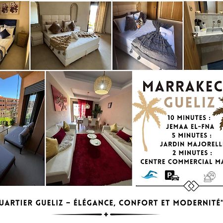 Appartement Neuf Climatise, Centre Marrakech. Marrakesh Ngoại thất bức ảnh