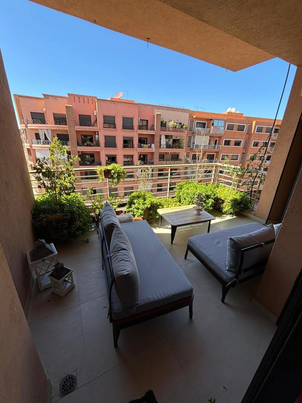 Appartement Neuf Climatise, Centre Marrakech. Marrakesh Ngoại thất bức ảnh